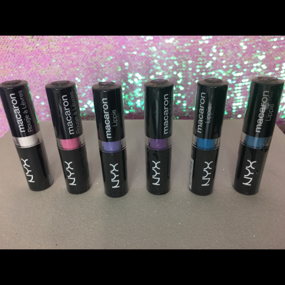 NYX Macaron Lipsticks Bundle ( 6 Lipsticks )